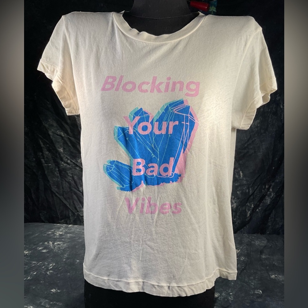 Wildfox Blocking your vibes T-shirt